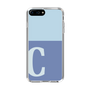 Slim Protection Case［ Original - initial two tone - C blue ］