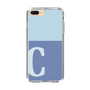 Slim Protection Case［ Original - initial two tone - C blue ］