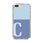 Slim Protection Case［ Original - initial two tone - C blue ］