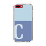 Slim Protection Case［ Original - initial two tone - C blue ］