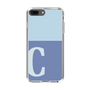 Slim Protection Case［ Original - initial two tone - C blue ］