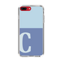 Slim Protection Case［ Original - initial two tone - C blue ］