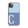 Slim Protection Case［ Original - initial two tone - C blue ］