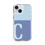 Slim Protection Case［ Original - initial two tone - C blue ］