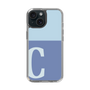 Slim Protection Case［ Original - initial two tone - C blue ］