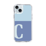 Slim Protection Case［ Original - initial two tone - C blue ］