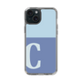Slim Protection Case［ Original - initial two tone - C blue ］
