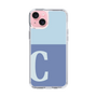 Slim Protection Case［ Original - initial two tone - C blue ］