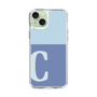 Slim Protection Case［ Original - initial two tone - C blue ］