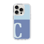 Slim Protection Case［ Original - initial two tone - C blue ］
