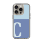 Slim Protection Case［ Original - initial two tone - C blue ］