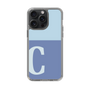 Slim Protection Case［ Original - initial two tone - C blue ］