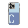 Slim Protection Case［ Original - initial two tone - C blue ］
