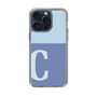 Slim Protection Case［ Original - initial two tone - C blue ］