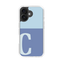 Slim Protection Case［ オリジナル - initial two tone - C blue ］