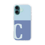 Slim Protection Case［ オリジナル - initial two tone - C blue ］