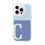 Slim Protection Case［ オリジナル - initial two tone - C blue ］