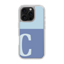Slim Protection Case［ オリジナル - initial two tone - C blue ］