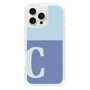Slim Protection Case［ オリジナル - initial two tone - C blue ］