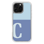 Slim Protection Case［ オリジナル - initial two tone - C blue ］