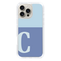 Slim Protection Case［ オリジナル - initial two tone - C blue ］