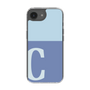 Slim Protection Case［ Original - initial two tone - C blue ］