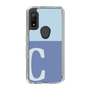 Slim Protection Case［ Original - initial two tone - C blue ］