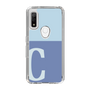 Slim Protection Case［ Original - initial two tone - C blue ］