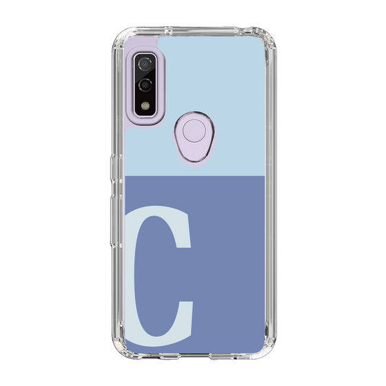 Slim Protection Case［ Original - initial two tone - C blue ］