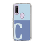 Slim Protection Case［ Original - initial two tone - C blue ］