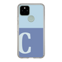 Slim Protection Case［ Original - initial two tone - C blue ］