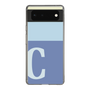 Slim Protection Case［ Original - initial two tone - C blue ］