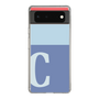 Slim Protection Case［ Original - initial two tone - C blue ］