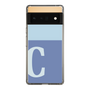 Slim Protection Case［ Original - initial two tone - C blue ］