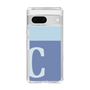 Slim Protection Case［ Original - initial two tone - C blue ］