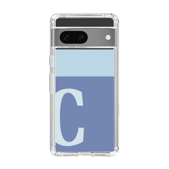 Slim Protection Case［ Original - initial two tone - C blue ］