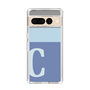 Slim Protection Case［ Original - initial two tone - C blue ］