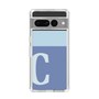 Slim Protection Case［ Original - initial two tone - C blue ］