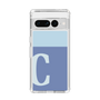 Slim Protection Case［ Original - initial two tone - C blue ］