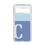 Slim Protection Case［ Original - initial two tone - C blue ］