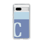 Slim Protection Case［ Original - initial two tone - C blue ］
