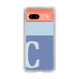 Slim Protection Case［ Original - initial two tone - C blue ］