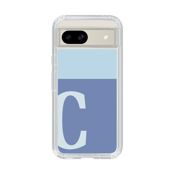 Slim Protection Case［ Original - initial two tone - C blue ］