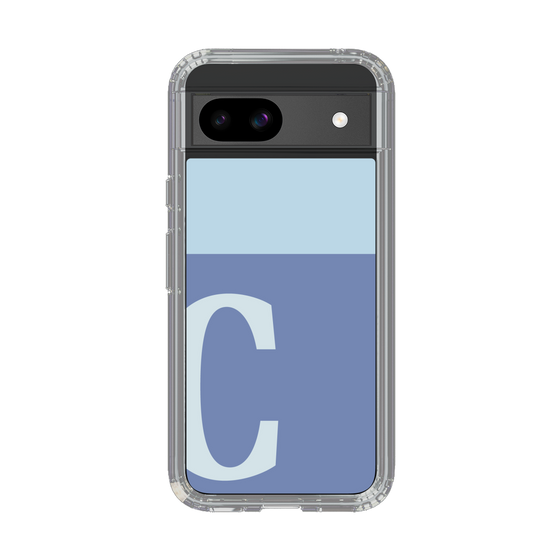 Slim Protection Case［ Original - initial two tone - C blue ］