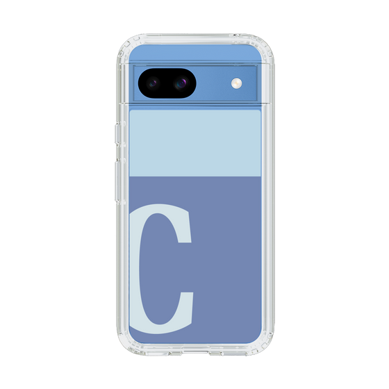 Slim Protection Case［ Original - initial two tone - C blue ］