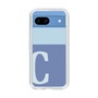 Slim Protection Case［ Original - initial two tone - C blue ］