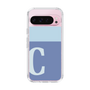 Slim Protection Case［ Original - initial two tone - C blue ］