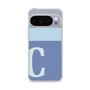 Slim Protection Case［ Original - initial two tone - C blue ］