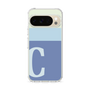 Slim Protection Case［ Original - initial two tone - C blue ］