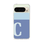 Slim Protection Case［ Original - initial two tone - C blue ］